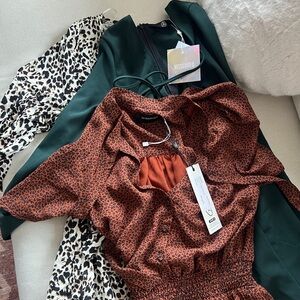 Bundle of 3 NEW with tags mini dresses SMALL